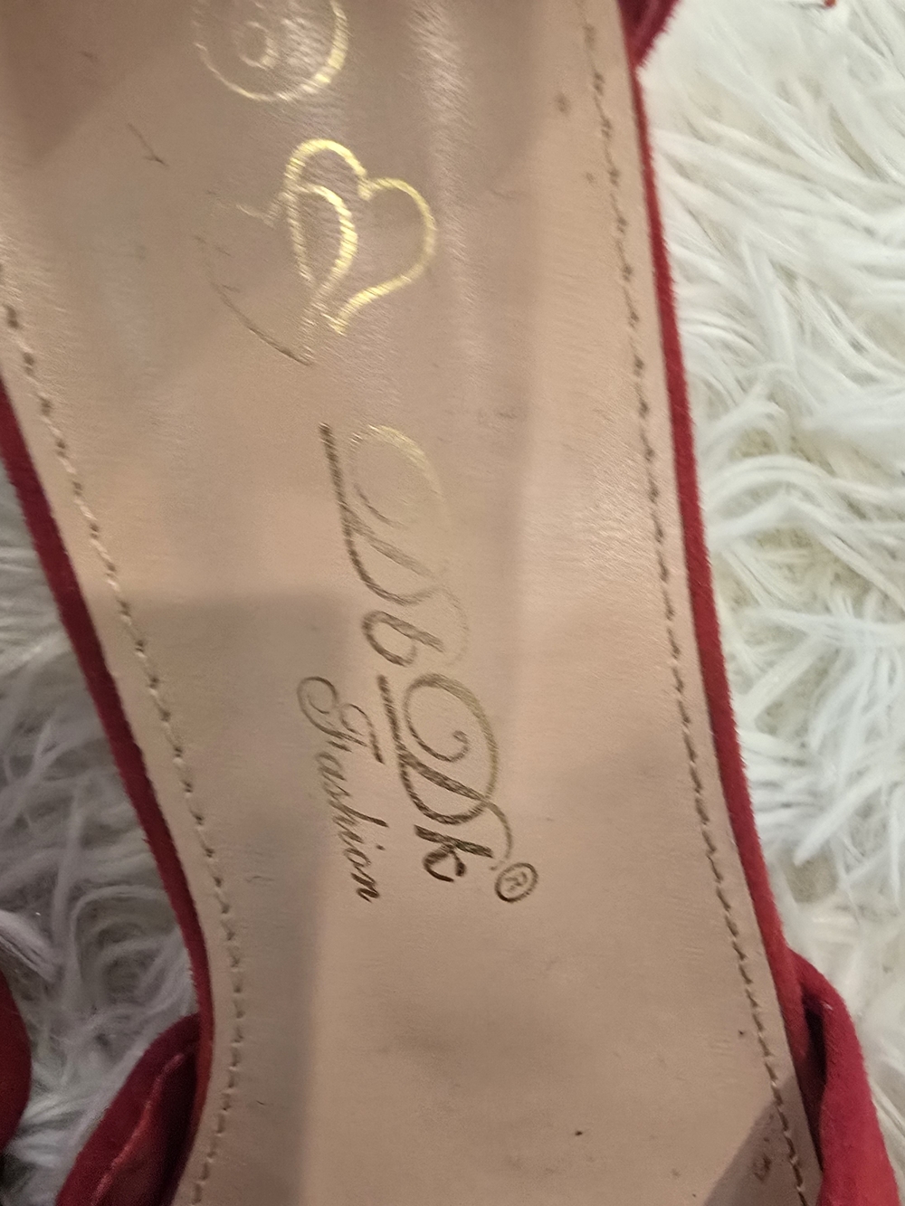Fashion Red Women's Dress Sandals